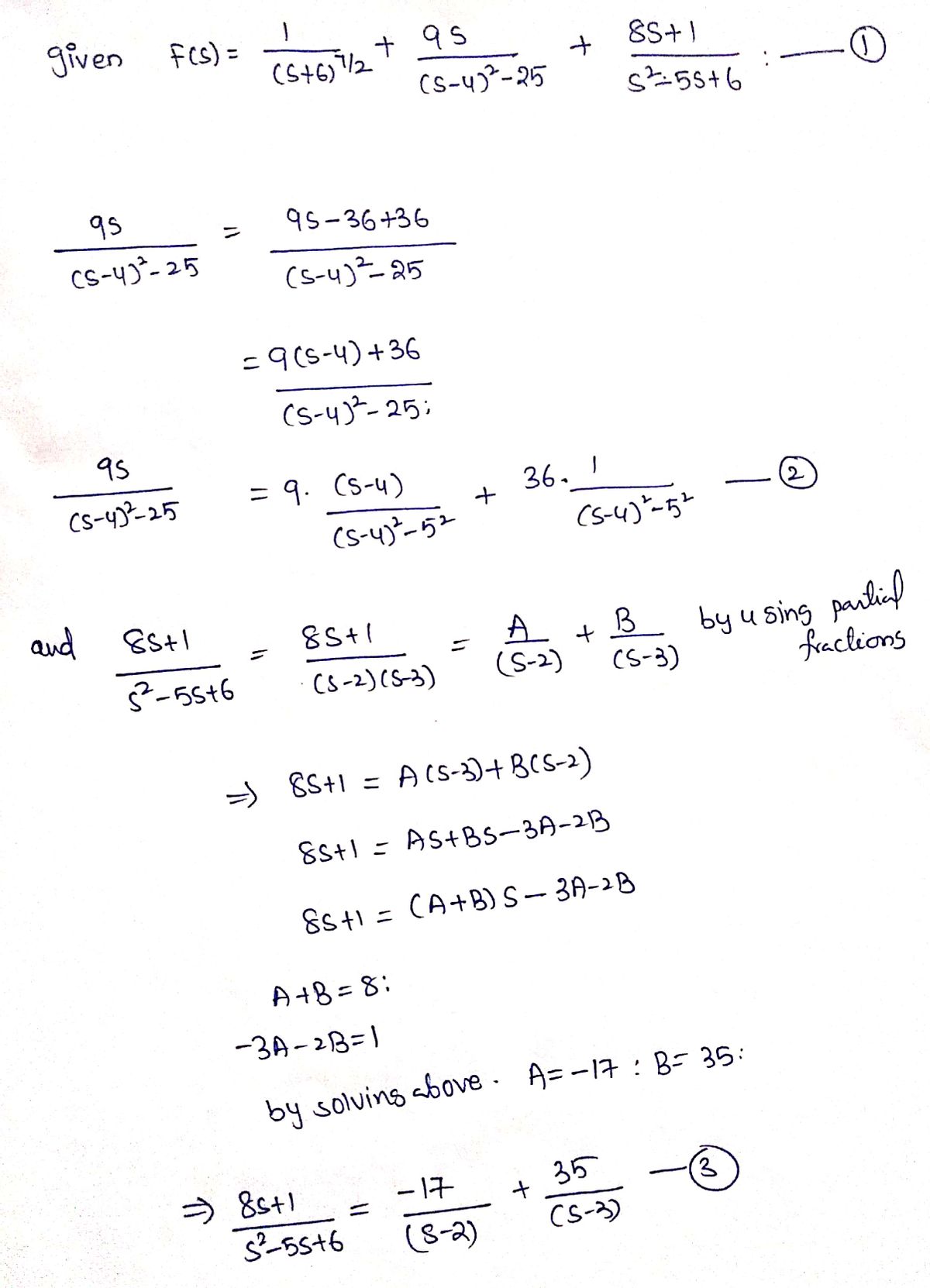 Advanced Math homework question answer, step 1, image 1